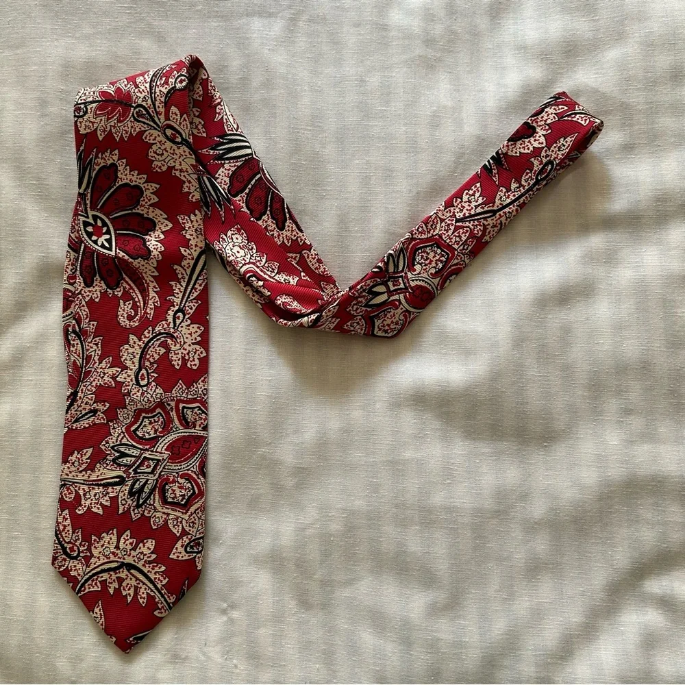 Polo Ralph Lauren Silk handmade tie Office Preppy Quiet luxury